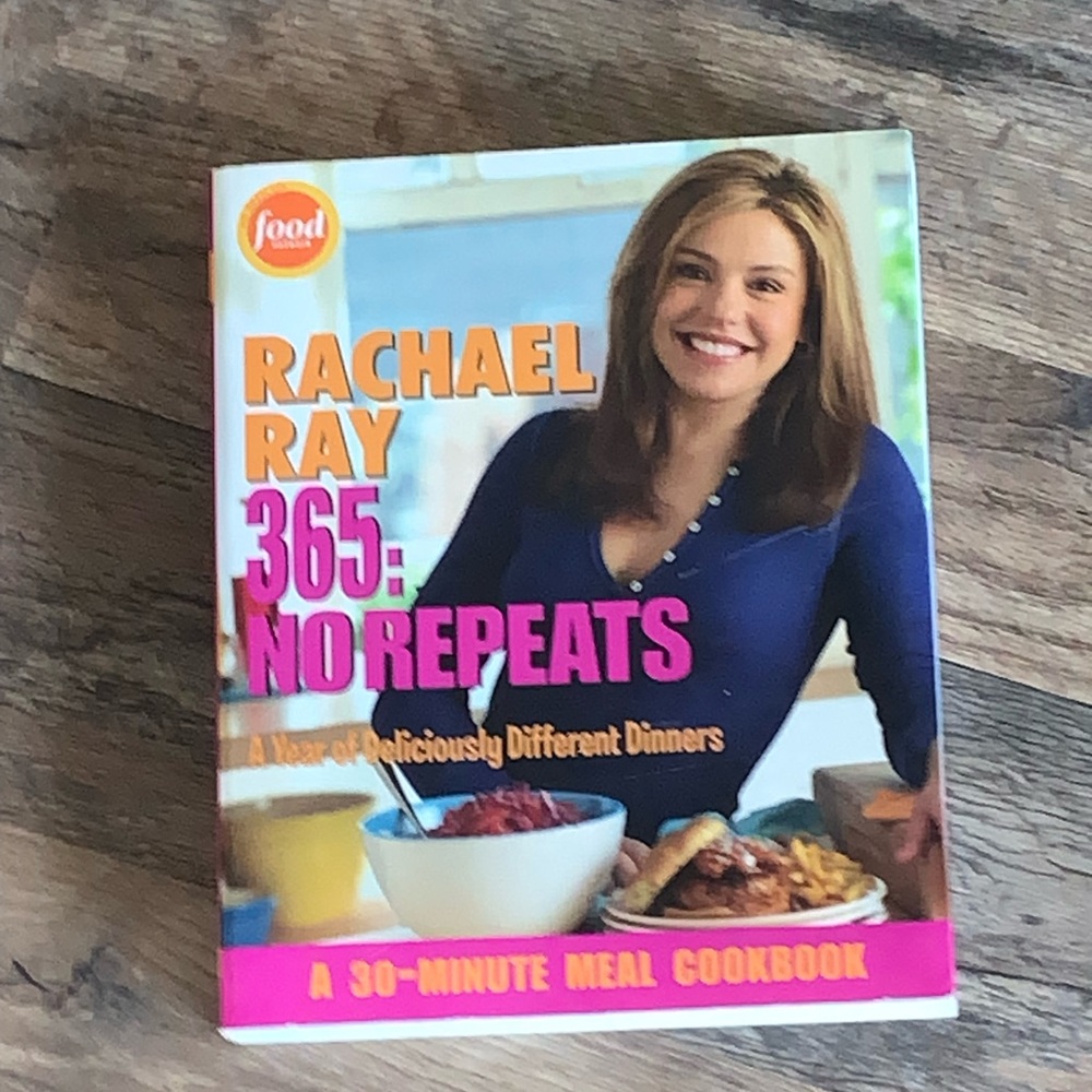 Food Network Rachel Ray 365 no repeats cookbook